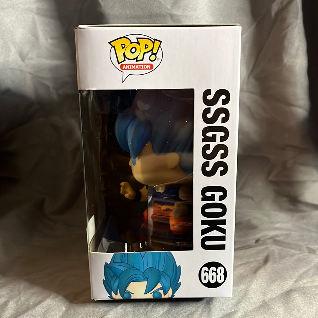 SSGSS Goku - FUNKO 668 - Hot Topic Exclusive