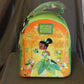 Loungefly - Princess and the Frog Tiana Mini Backpack and Wallet set