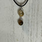 Tiger's Eye and Citrine Pendant