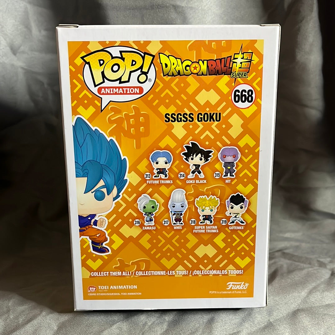 SSGSS Goku - FUNKO 668 - Hot Topic Exclusive