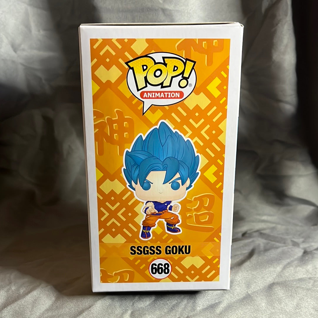 SSGSS Goku - FUNKO 668 - Hot Topic Exclusive