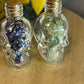 Crystal filled Skull Bottles