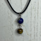 Lapis Lazuli and Tiger's Eye pendant