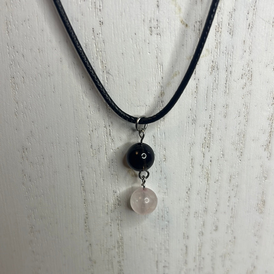 Duo Set : Smoky Quartz